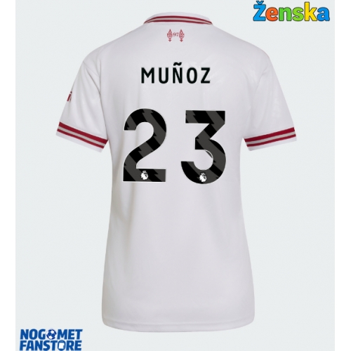 Liverpool Victor Munoz #23 Gostujuci Dres za Ženska 2026-27 Kratak Rukav